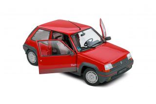 Renault 5 GT Turbo MK1 rot - ROUGE VIF – 1985 S1810001 Solido 1:18 Metallmodell