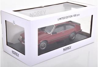 Opel Monza 3.0 E 1983 rotmetallic Limited Edition 1000 pcs. Norev 1:18 Metallmodell