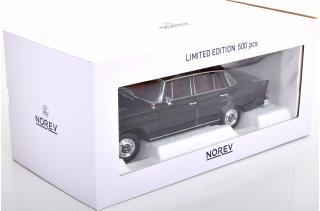 Mercedes 190D W110 1964 schwarz Limited Edition 500 pcs. Norev 1:18 Metallmodell