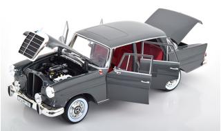 Mercedes 190D W110 1964 grau Limited Edition 500 pcs.  Norev 1:18 Metallmodell