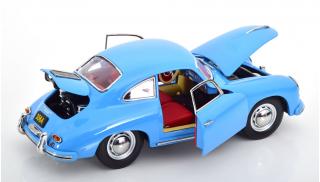 1957 Porsche 356A 1500 GS Carrera GT, aquamarine Sun Star 1:18