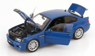 BMW M3 E46 2000 blau Limited Edition 1000 pcs. Norev 1:18 Metallmodell