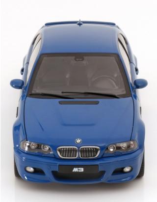 BMW M3 E46 2000 blau Limited Edition 1000 pcs. Norev 1:18 Metallmodell