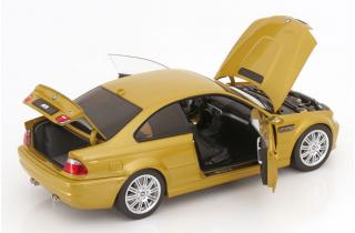 BMW M3 E46 2000 gelbmetallic Limited Edition 1000 pcs. Norev 1:18 Metallmodell