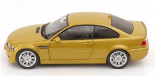 BMW M3 E46 2000 gelbmetallic Limited Edition 1000 pcs. Norev 1:18 Metallmodell