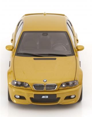 BMW M3 E46 2000 gelbmetallic Limited Edition 1000 pcs. Norev 1:18 Metallmodell