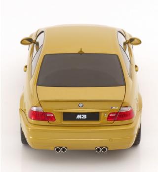 BMW M3 E46 2000 gelbmetallic Limited Edition 1000 pcs. Norev 1:18 Metallmodell