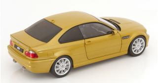 BMW M3 E46 2000 gelbmetallic Limited Edition 1000 pcs. Norev 1:18 Metallmodell