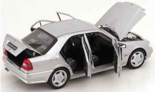 Mercedes C36 AMG W202 1993 silber Limited Edition 1000 pcs. Norev 1:18 Metallmodell