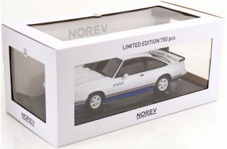 Opel Manta B i200 Rothmans Livery 1984 weiß/blau/rot Limited Edition 750 pcs.  Norev 1:18 Metallmodell