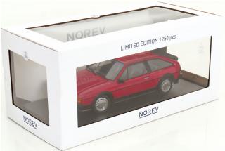 VW Scirocco 2 GTX 16V 1988 rot Limited Edition 1250 pcs.  Norev 1:18 Metallmodell