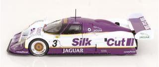 Jaguar XJR-12 Sieger 24h Le Mans 1990 Brundle/Nielsen/Cobb  Silk Cut CMR Metallmodell 1:18