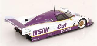 Jaguar XJR-12 Sieger 24h Le Mans 1990 Brundle/Nielsen/Cobb  Silk Cut CMR Metallmodell 1:18