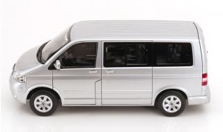 VW T5 Mulitvan 2003 silber Norev 1:18 Metallmodell