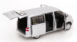 VW T5 Mulitvan 2003 silber Norev 1:18 Metallmodell