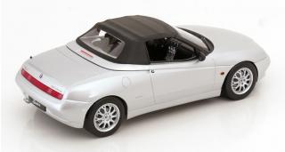 Alfa Romeo Spider mit abnehmbarem Softtop 1999 silber Limited Edition 750 pcs. Norev 1:18 Metallmodell