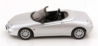 Alfa Romeo Spider mit abnehmbarem Softtop 1999 silber Limited Edition 750 pcs. Norev 1:18 Metallmodell