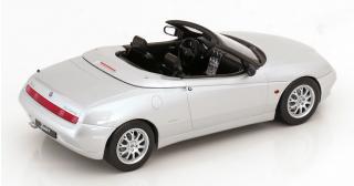 Alfa Romeo Spider mit abnehmbarem Softtop 1999 silber Limited Edition 750 pcs. Norev 1:18 Metallmodell