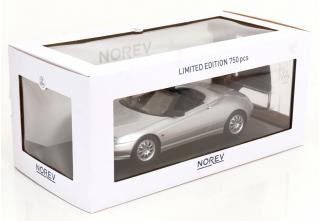 Alfa Romeo Spider mit abnehmbarem Softtop 1999 silber Limited Edition 750 pcs. Norev 1:18 Metallmodell