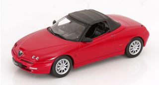 Alfa Romeo Spider mit abnehmbarem Softtop 1999 rot Limited Edition 750 pcs. Norev 1:18 Metallmodell