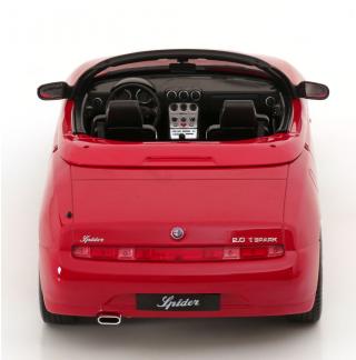 Alfa Romeo Spider mit abnehmbarem Softtop 1999 rot Limited Edition 750 pcs. Norev 1:18 Metallmodell