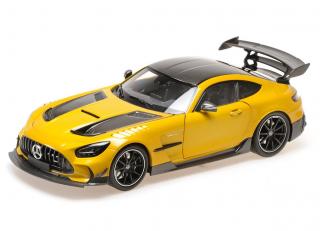 MERCEDES-AMG GT BLACK SERIES - 2021  YELLOW METALLIC (SOLARBEAM) Minichamps 1:18 Metallmodell mit zu öffnenden Hauben und Türen!