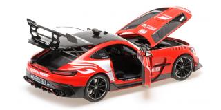 MERCEDES-AMG GT BLACK SERIES -  SAFETY CAR FORMULA 1 – 2024 Minichamps 1:18 Metallmodell mit zu öffnenden Hauben und Türen!