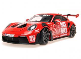 PORSCHE 911 (992) GT3RS - 2024 - RED - GETSPEED RACE TAXI Minichamps 1:18 Metallmodell