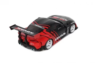 Toyota Supra GR by Advan Black 2020 GT Spirit 1:18 Resinemodell (Türen, Motorhaube... nicht zu öffnen!)