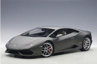 Lamborghini Huracán LP610-4 (grigio titans/matt grey) 2014 (composite model/full openings) AUTOart 1:12