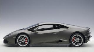 Lamborghini Huracán LP610-4 (grigio titans/matt grey) 2014 (composite model/full openings) AUTOart 1:12