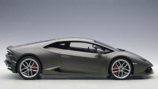 Lamborghini Huracán LP610-4 (grigio titans/matt grey) 2014 (composite model/full openings) AUTOart 1:12