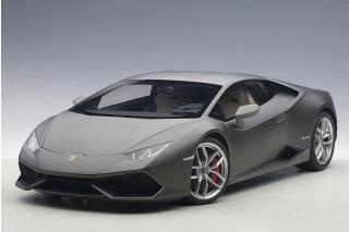 Lamborghini Huracán LP610-4 (grigio titans/matt grey) 2014 (composite model/full openings) AUTOart 1:12