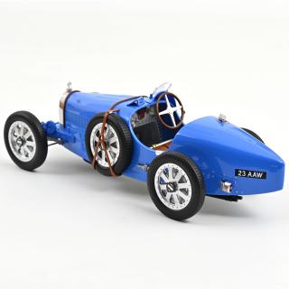 Bugatti T35 1925 Blue  Norev 1:12 Metallmodell (Türen/Hauben nicht zu öffnen!)