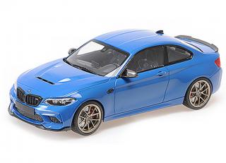 BMW M2 CS - 2020 - BLUE METALLIC W/GOLD WHEELS Minichamps 1:18 Metallmodell, Türen, Motorhaube... nicht zu öffnen