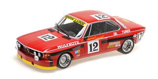 BMW 3.0 CSL - BMW LUIGI - PELTIER/XHENCEVAL/DIEUDONNEE - WINNER 24H SPA 1974 Minichamps 1:18 Metallmodell, Türen, Motorhaube... nicht zu öffnen