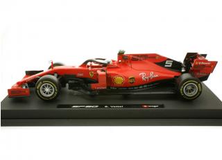 Ferrari SF90 Formel 1 2019 #5 Sebastian Vettel Burago Metallmodell 1:18