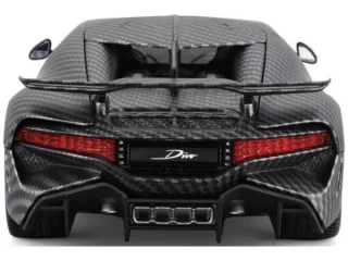 Bugatti Divo \"Carbon-Version - 50 Jahre Bburago\" Burago 1:18 Metallmodell