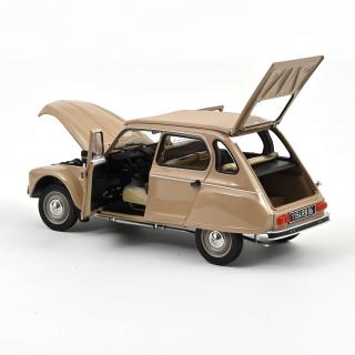 Citroën Dyane 1983 Colorado Beige  Norev 1:18 Metallmodell 2 Türen, Motorhaube und Kofferraum zu öffnen!