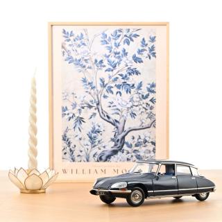 Citroën DS 23 Pallas 1974 Orient Blue   Norev 1:18 Metallmodell 2 Türen und Motorhaube zu öffnen!