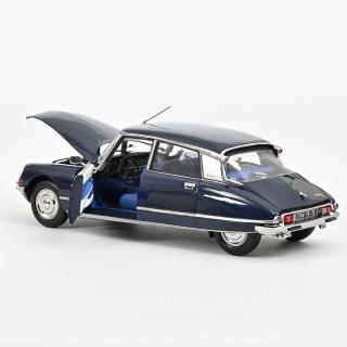 Citroën DS 23 Pallas 1974 Orient Blue   Norev 1:18 Metallmodell 2 Türen und Motorhaube zu öffnen!