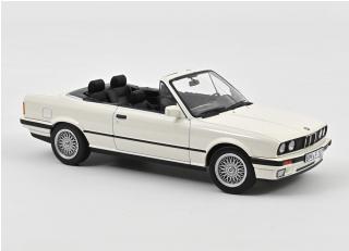 BMW 325i Cabriolet 1991 Alpine white  Norev 1:18 Metallmodell (Türen/Hauben nicht zu öffnen!)