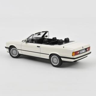 BMW 325i Cabriolet 1991 Alpine white  Norev 1:18 Metallmodell (Türen/Hauben nicht zu öffnen!)