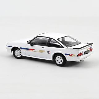 Opel Manta Guy Frequelin 1984 White   Norev 1:18 Metallmodell (Türen/Hauben nicht zu öffnen!)