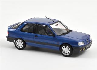 Peugeot 309 GTi16 1992 - blau - Norev 1:18 (Türen, Motorhaube... nicht zu öffnen!) Wiederauflage