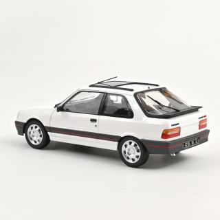 Peugeot 309 GTi 1987 Meije White  Norev 1:18 Metallmodell (Türen/Hauben nicht zu öffnen!)