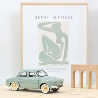 Renault Dauphine azurblau Wiederauflage  Norev 1:18 Metallmodell 2 Türen, Motorhaube und Kofferraum zu öffnen!