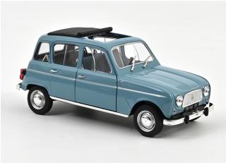 Renault 4 L 1966 French Blue 1:18 Norev 1:18 Metallmodell 2 Türen und Motorhaube  zu öffnen!