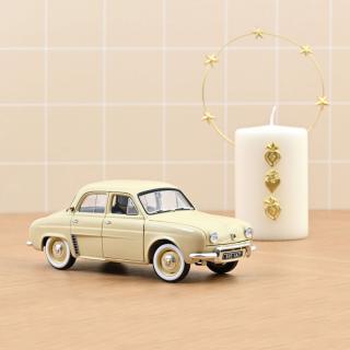 Renault Dauphine 1958 Beige 1:18 Norev 1:18 Metallmodell 2 Türen, Motorhaube und Kofferraum zu öffnen!