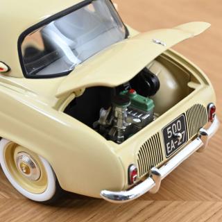 Renault Dauphine 1958 Beige 1:18 Norev 1:18 Metallmodell 2 Türen, Motorhaube und Kofferraum zu öffnen!